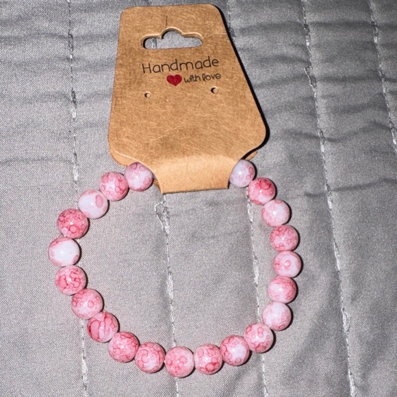 Jewelry - Pink Beaded Bracelet